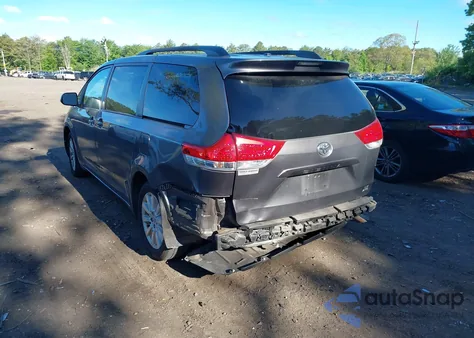 2011 Toyota Sienna Le из США, поврежденный, VIN 5TDJK3DC3BS017329